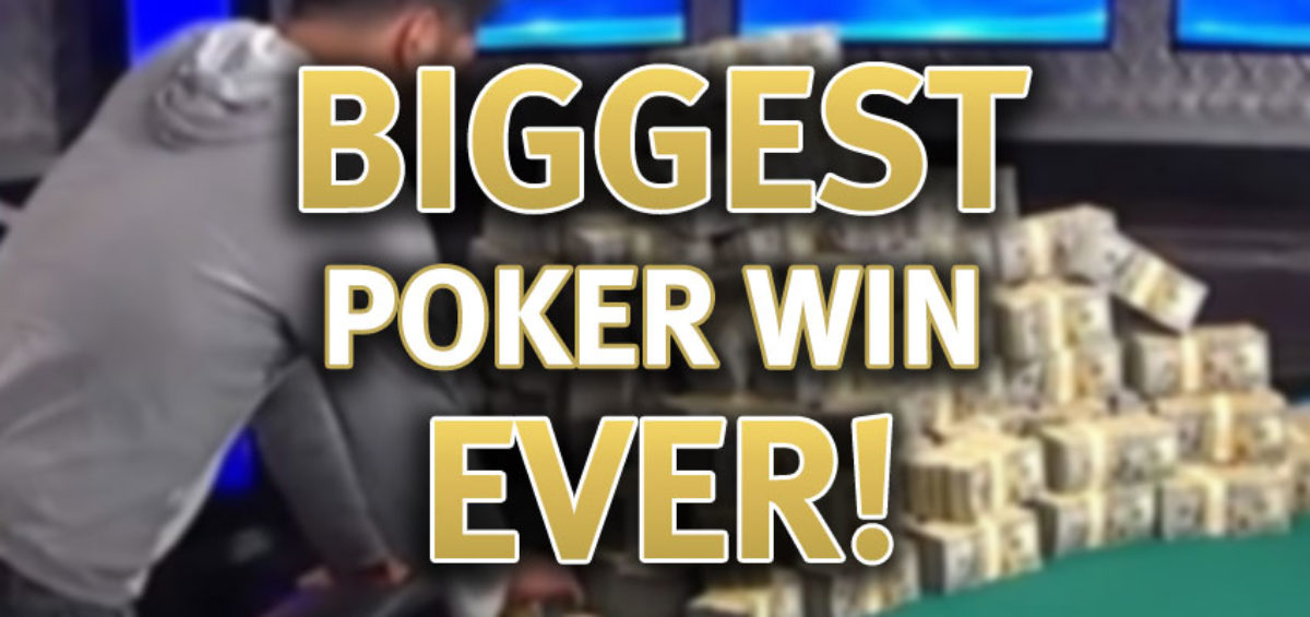 biggest poker winners